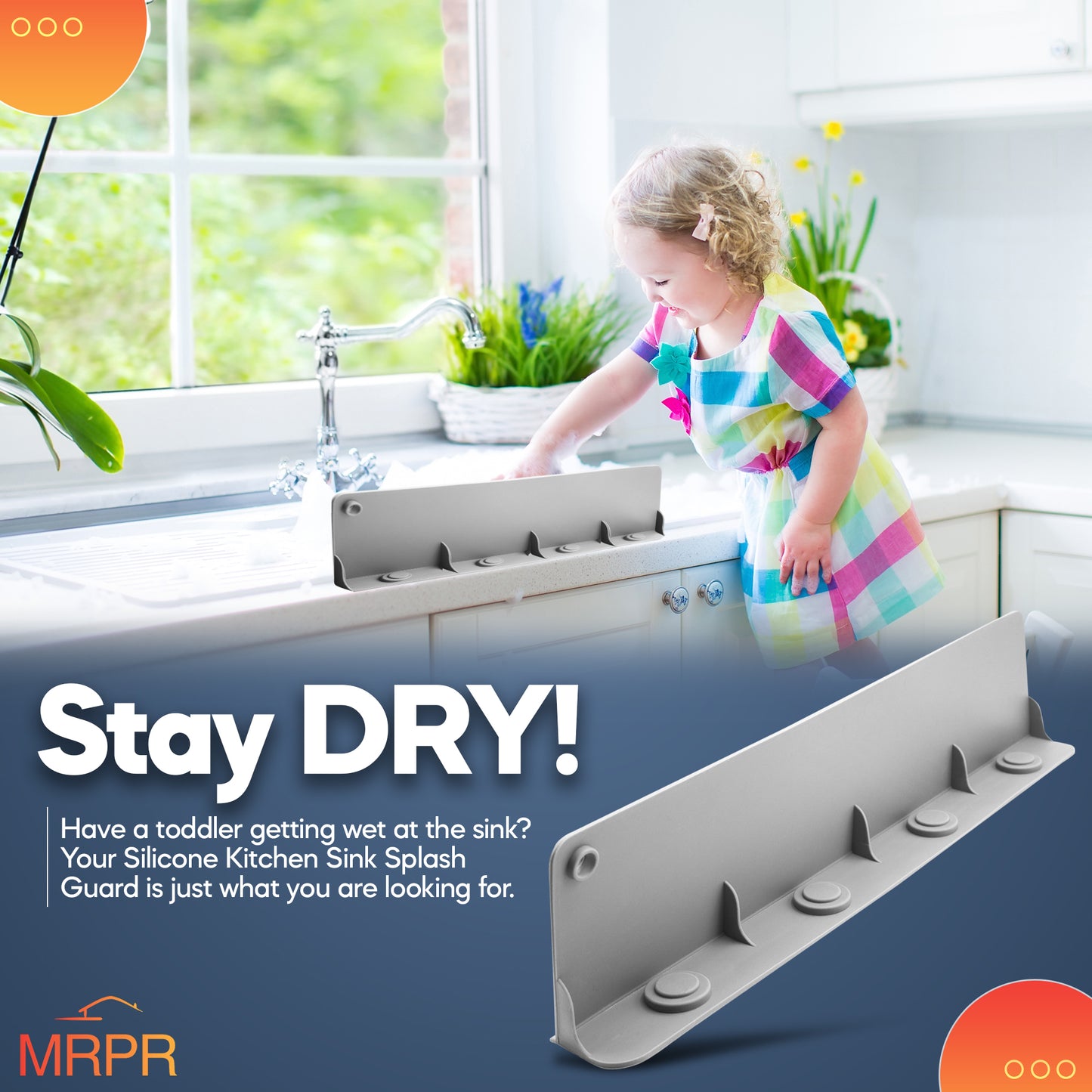 MRPR Silicone Sink Splash Guard